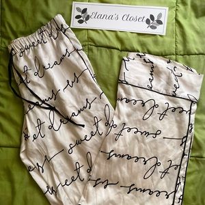 Victoria’s Secret Silk Pajama Bottoms